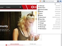 Opera, расширение Opera Internal Pages, быстрый доступ к внутренним страницам браузера