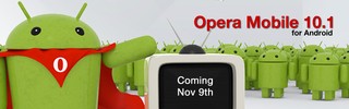 Браузер Opera Mobile для платформы Android