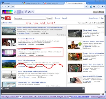 how to webpage screenshot google chrome
