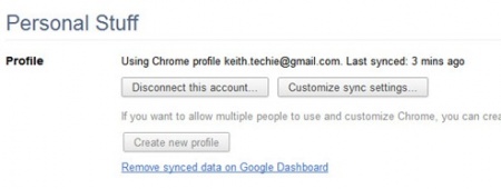 Google Chrome Multiple Profiles