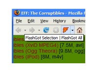 Mozilla Firefox, расширение FlashGot, скачивание видео и аудио файлов