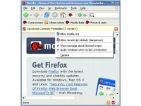 Mozilla Firefox, расширение NoScript, безопасность, блокировка javascript